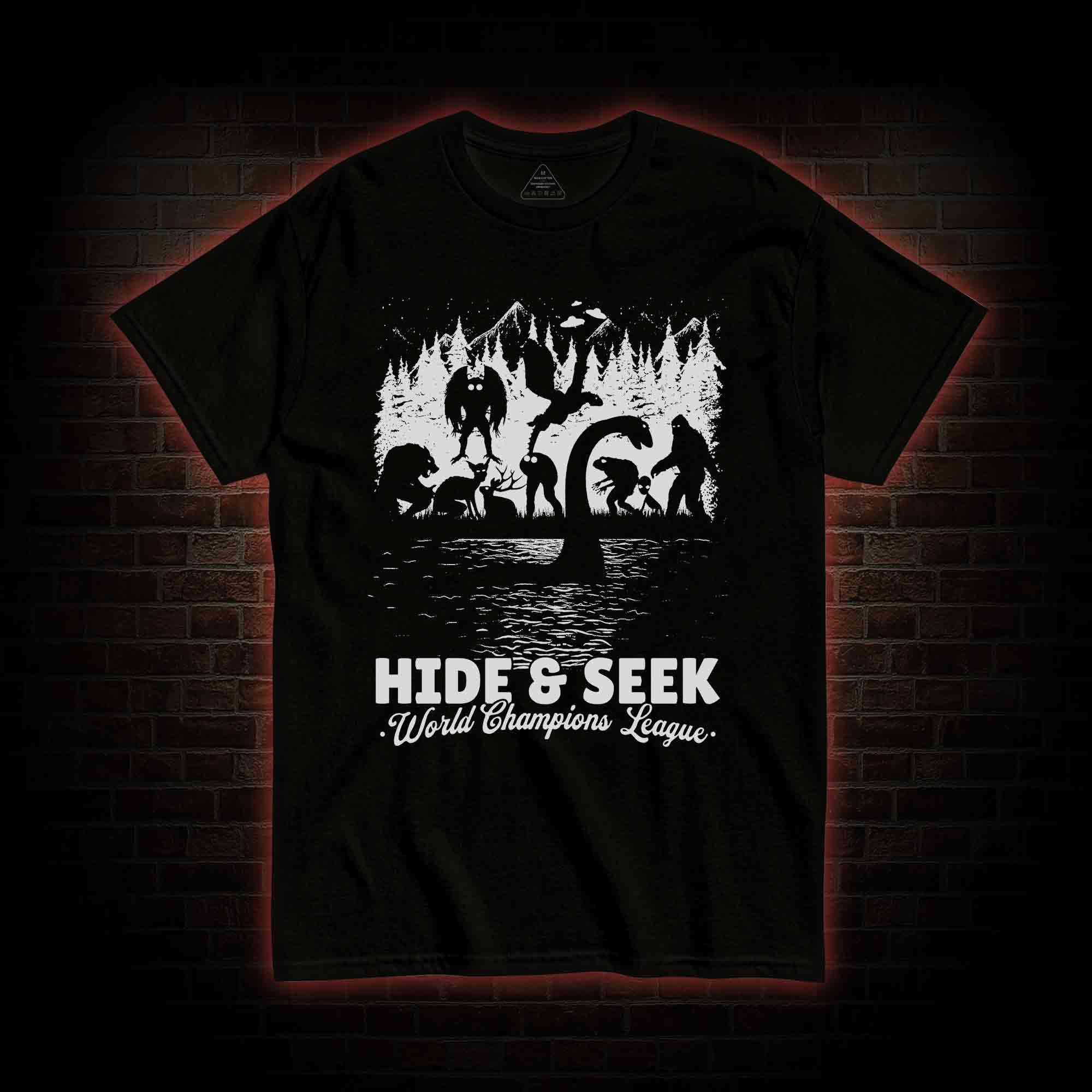 Hide & Seek World Champion League T-shirt