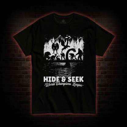 Hide & Seek World Champion League T-shirt