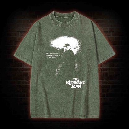 I am a Human Being Washed T-shirt