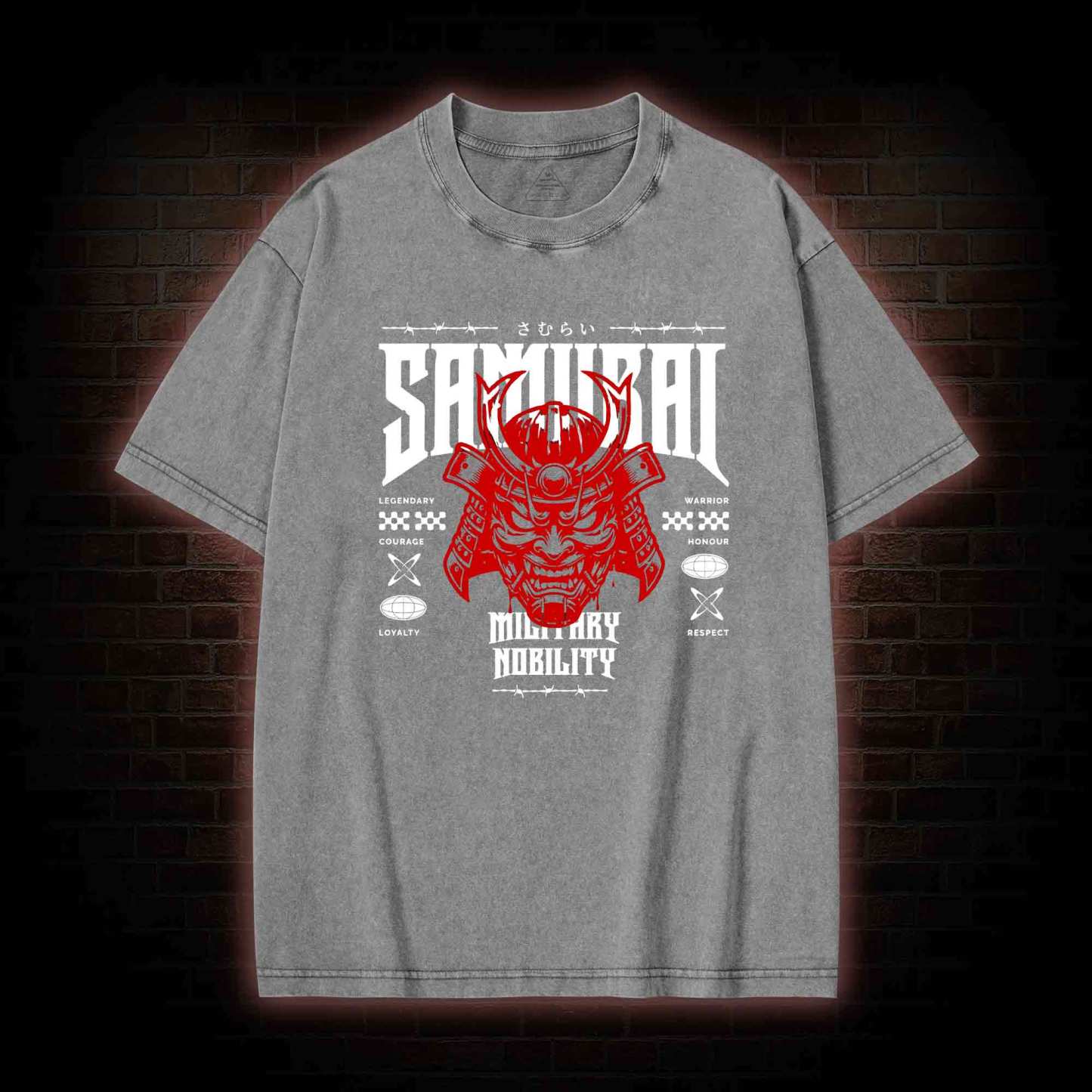 Samurai Washed T-shirt