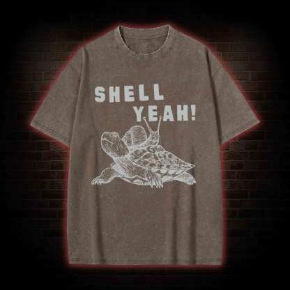 Shell Yeah Washed T-shirt