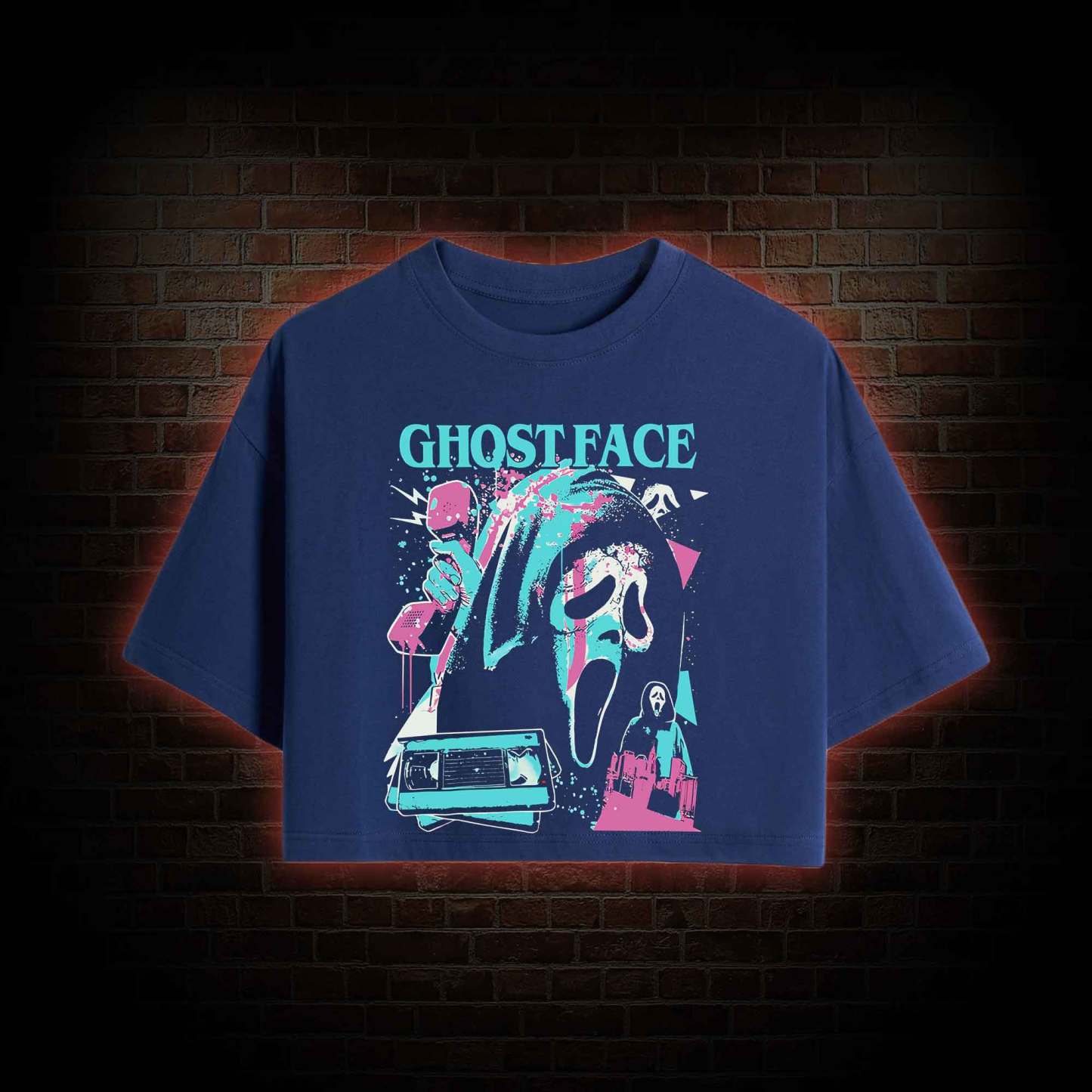 What's Your Favortie Scary Movie? Horror Crop Top