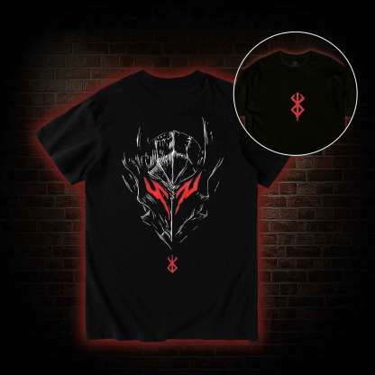 Berserker Mask Back Print T-Shirt
