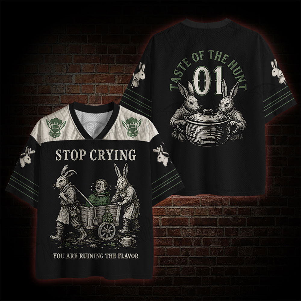 Stop Crying You Are Ruining The Flavor Mesh Jersey