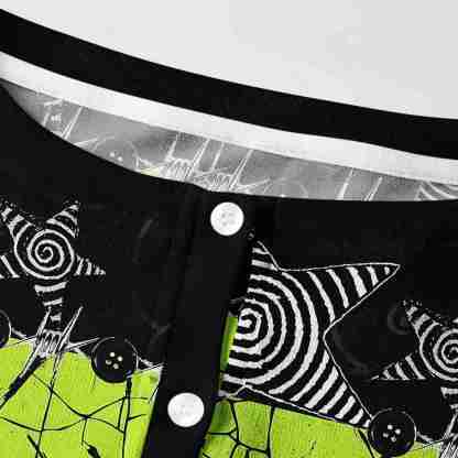 Lime Web Riot Light Weight Cardigan Sweater