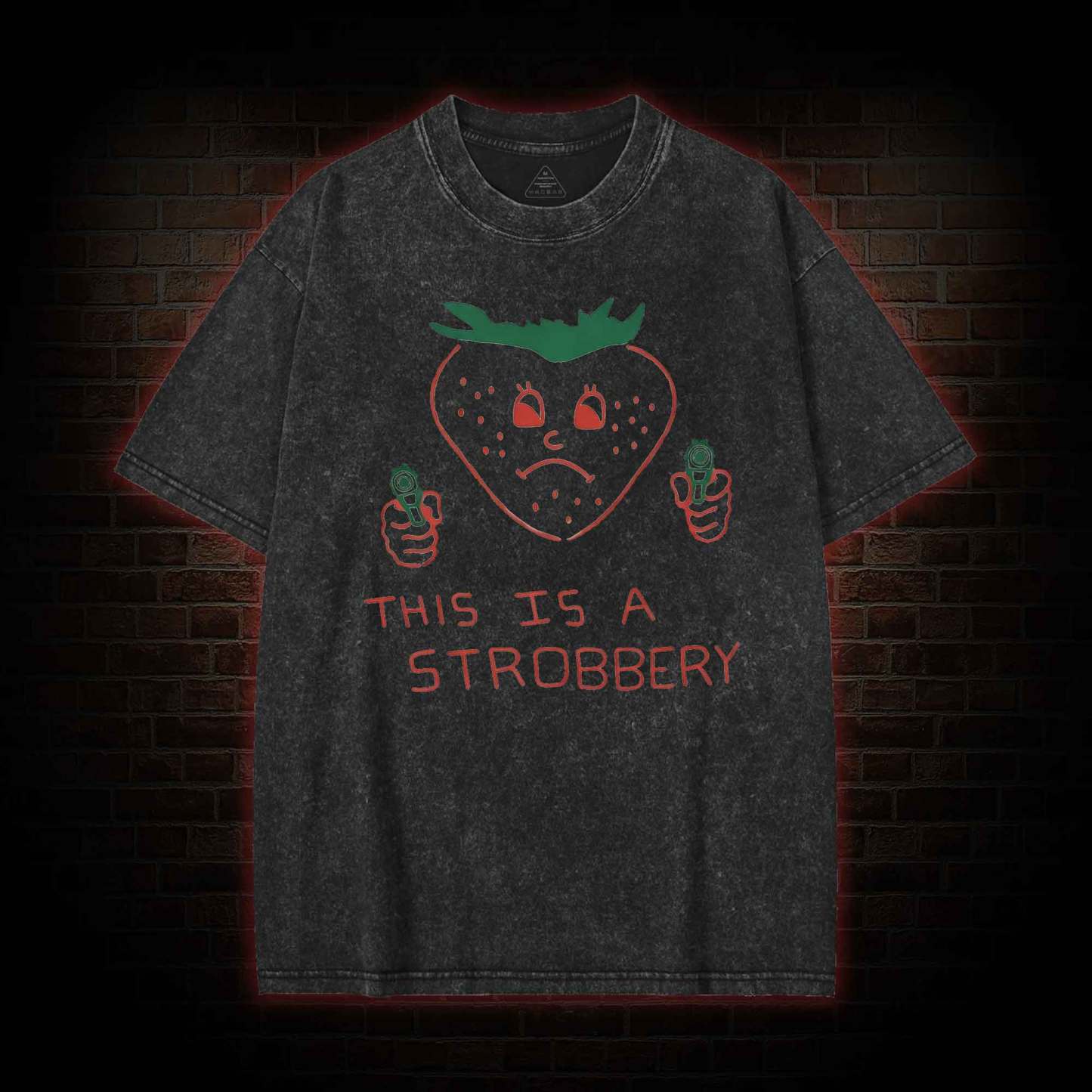 This is a Strobbery Washed T-shirt