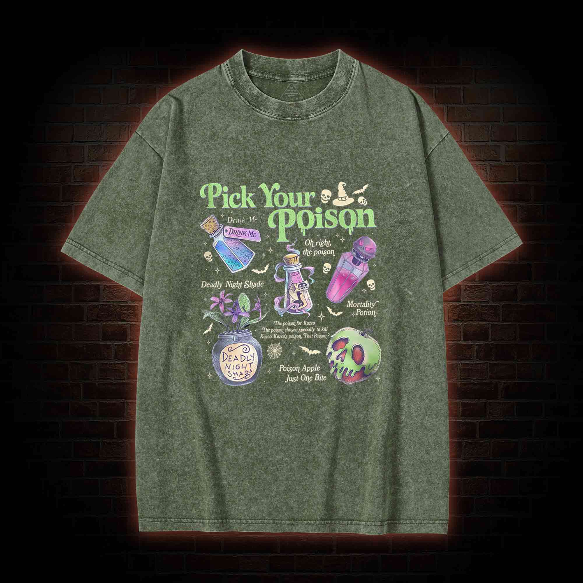 Vintage Pick Your Poison Washed T-shirt