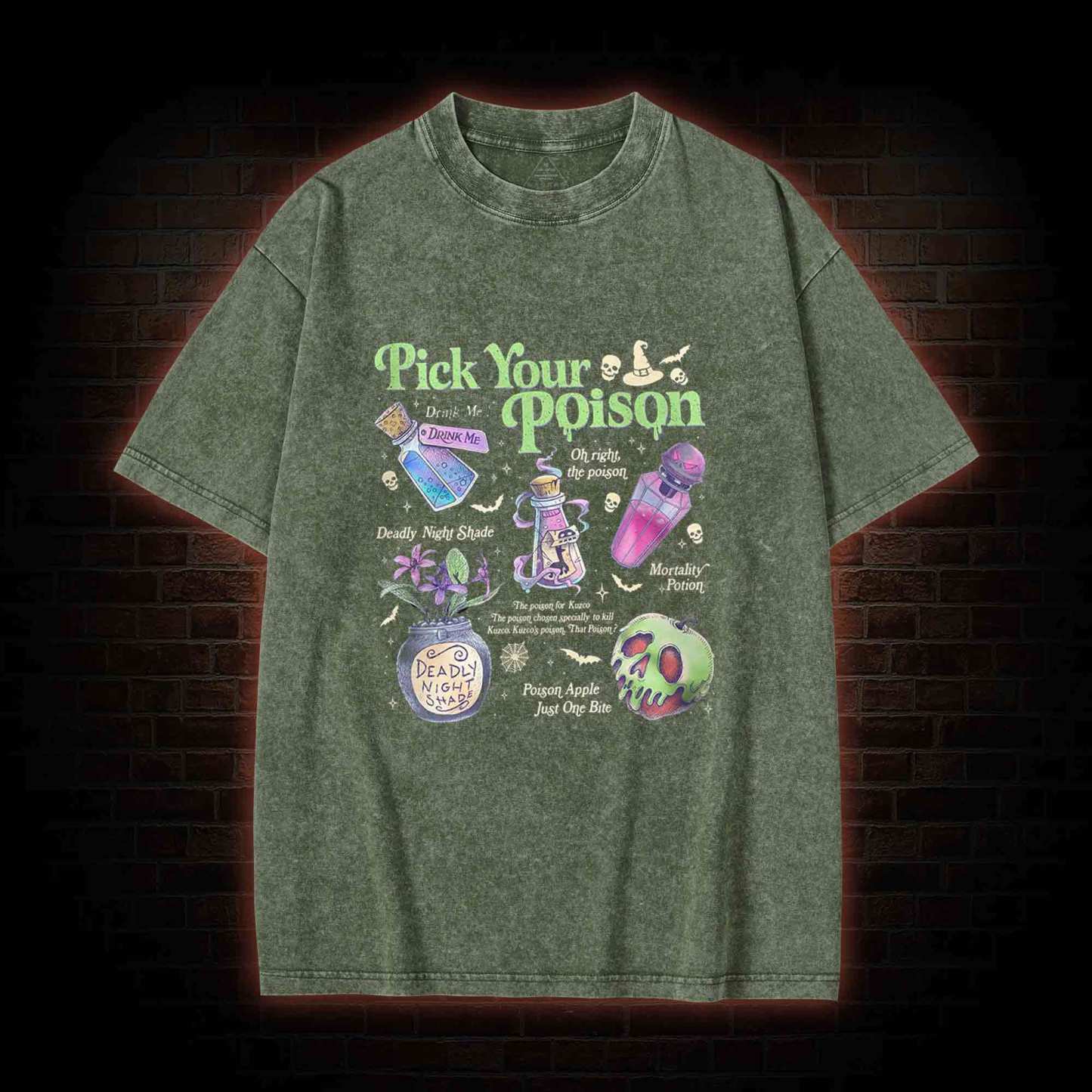 Vintage Pick Your Poison Washed T-shirt