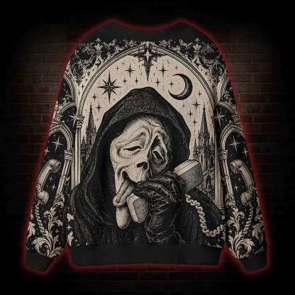 Gothic Cathedral Cardigan Sweater