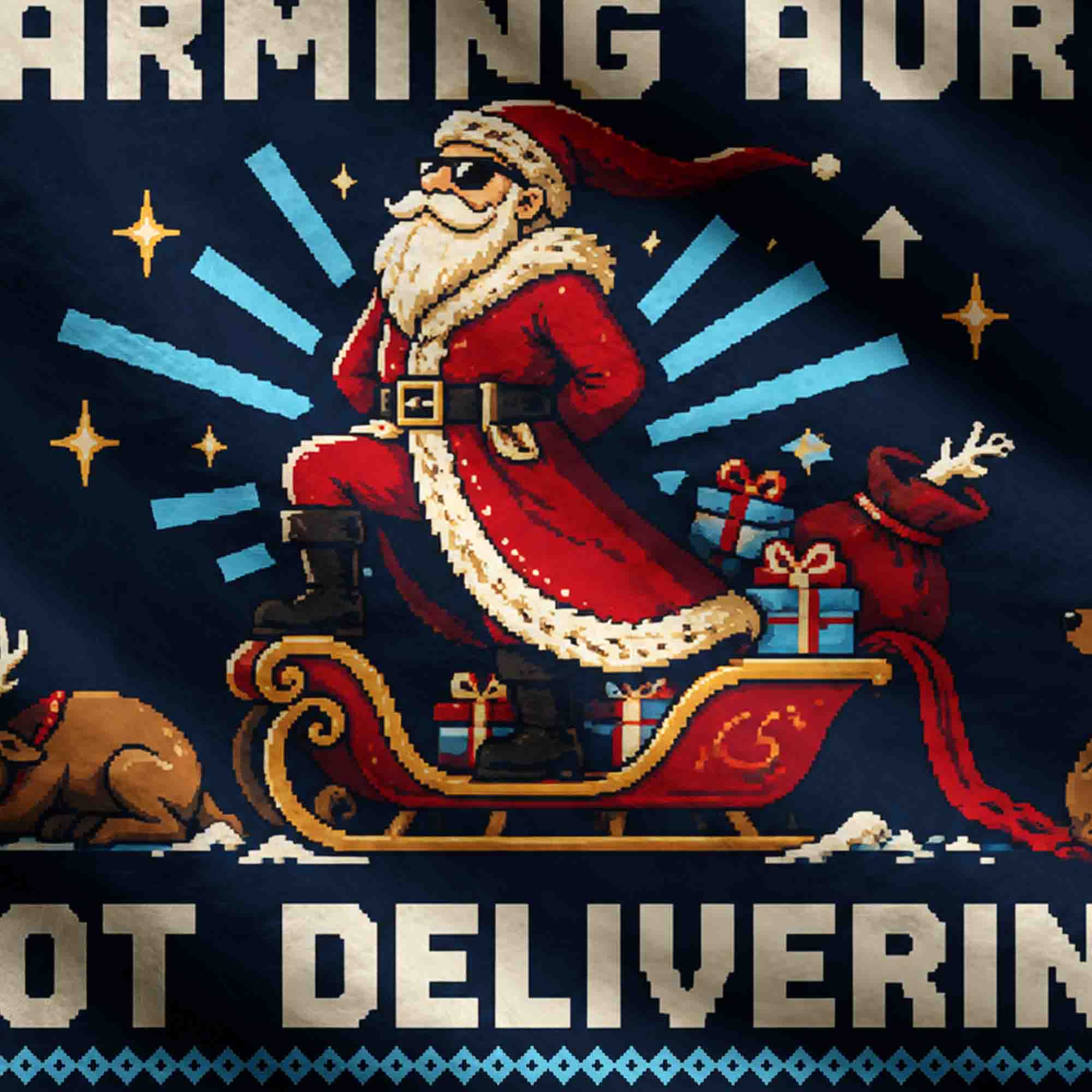 Farming Aura No Delivery Ugly Sweatshirts