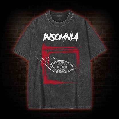 Insomnia Washed T-shirt