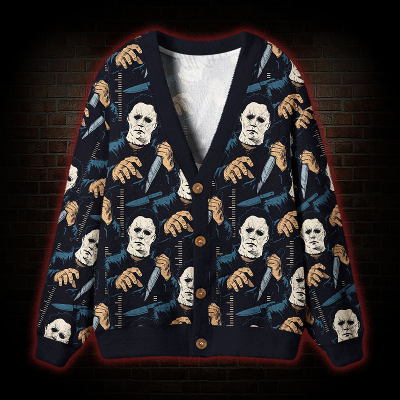 Midnight Stalker Cardigan Sweater