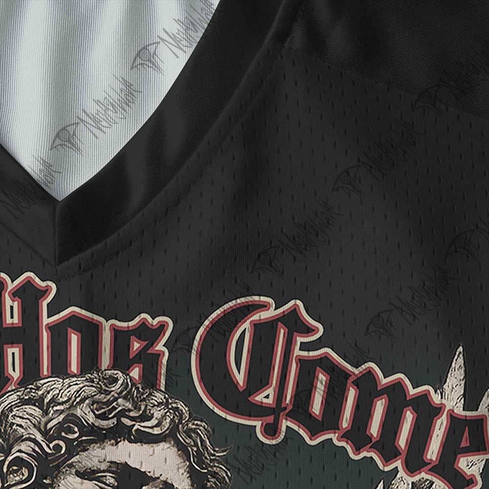 Night has Come V-Neck Long Sleeve Jersey