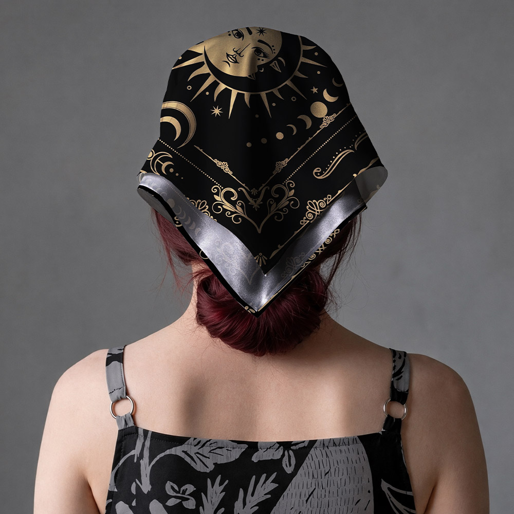Mystic Eclipse Square Scarf