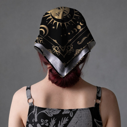 Mystic Eclipse Square Scarf