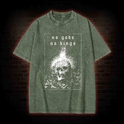 No Gods No Kings Washed T-shirt