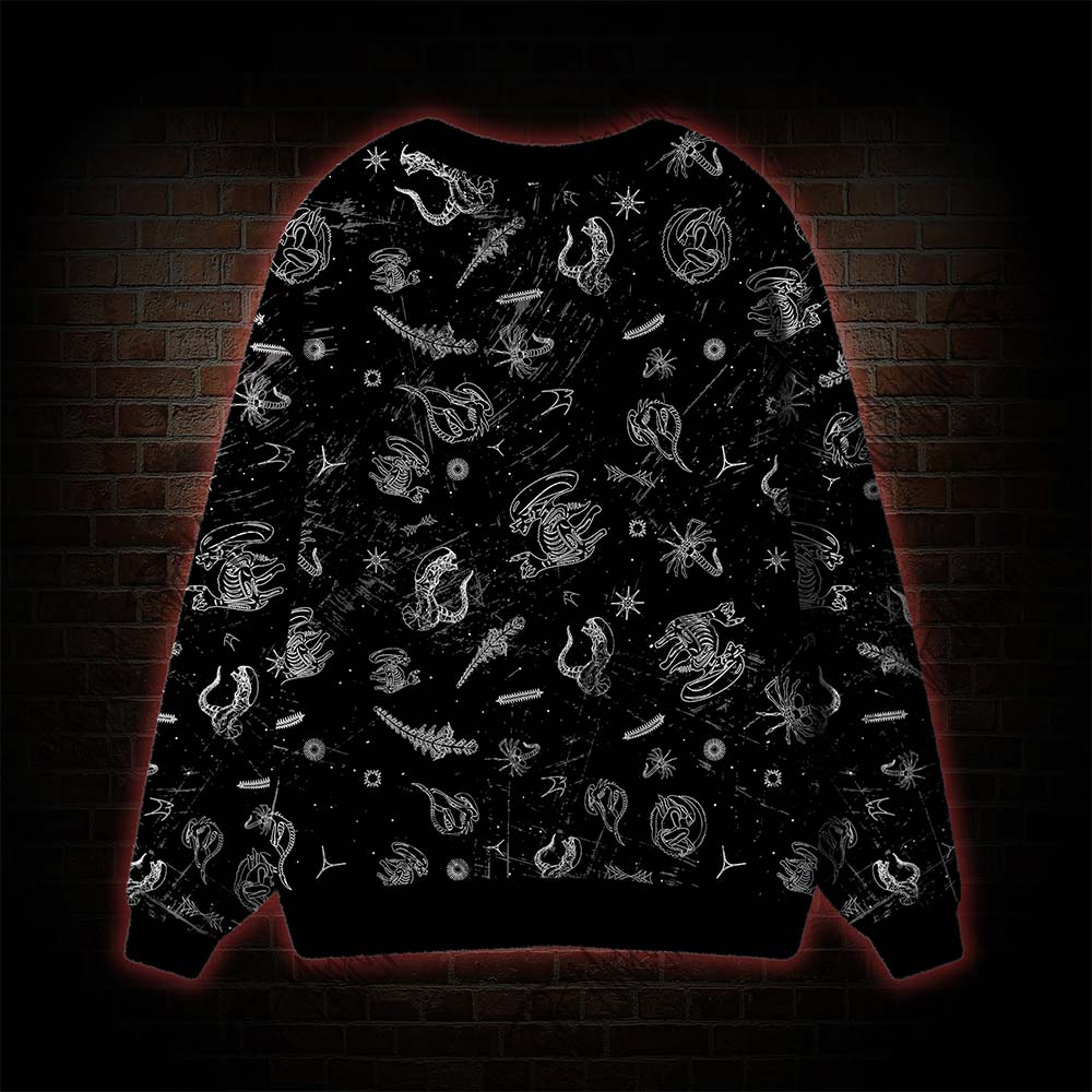 Aliens Cardigan Sweater