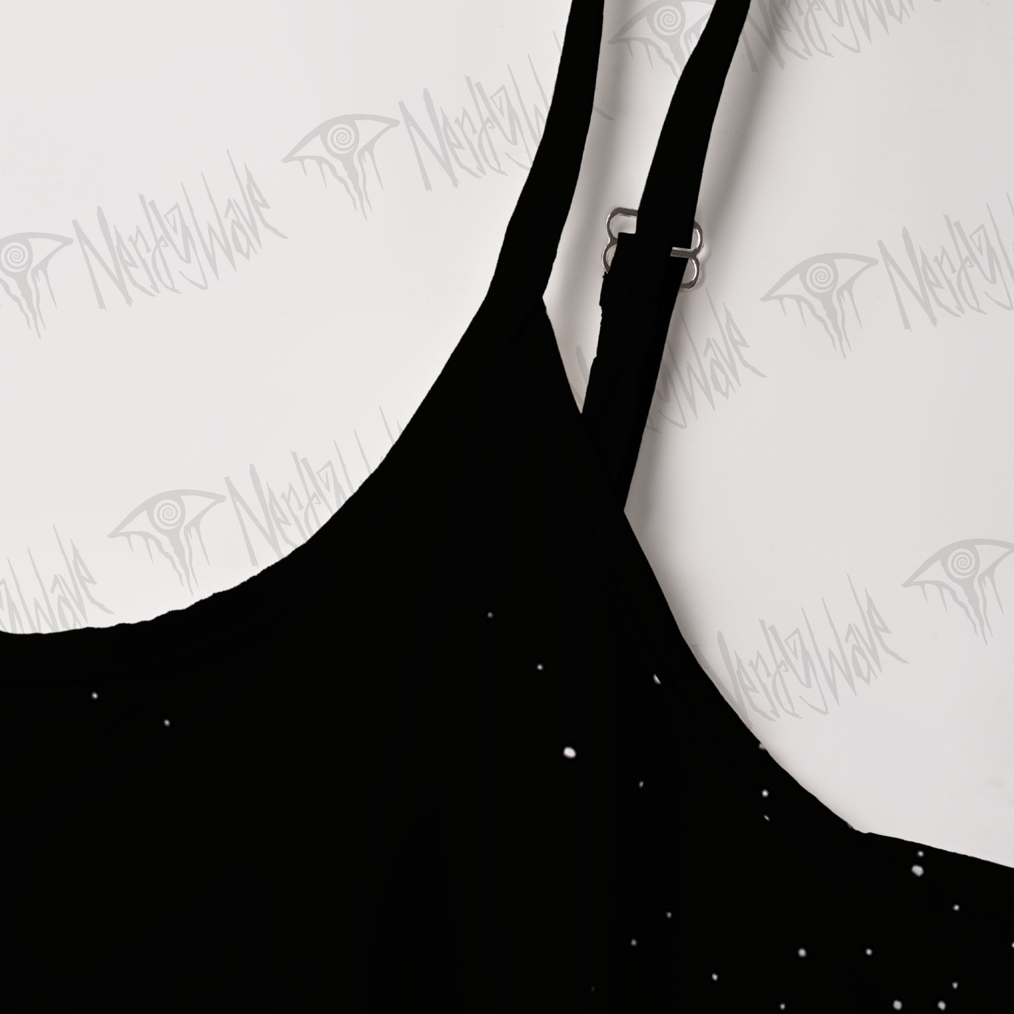 Mushroom Forest Strap Midi Sundress