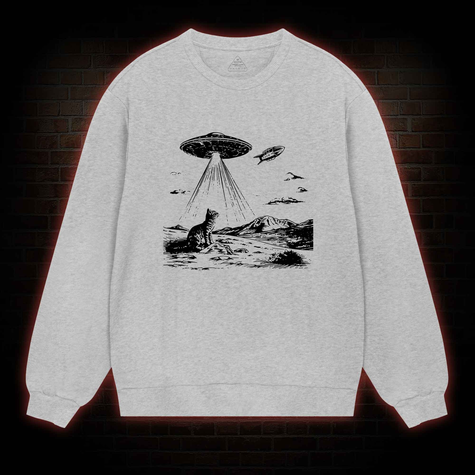 Ufo Cat Sweatshirt