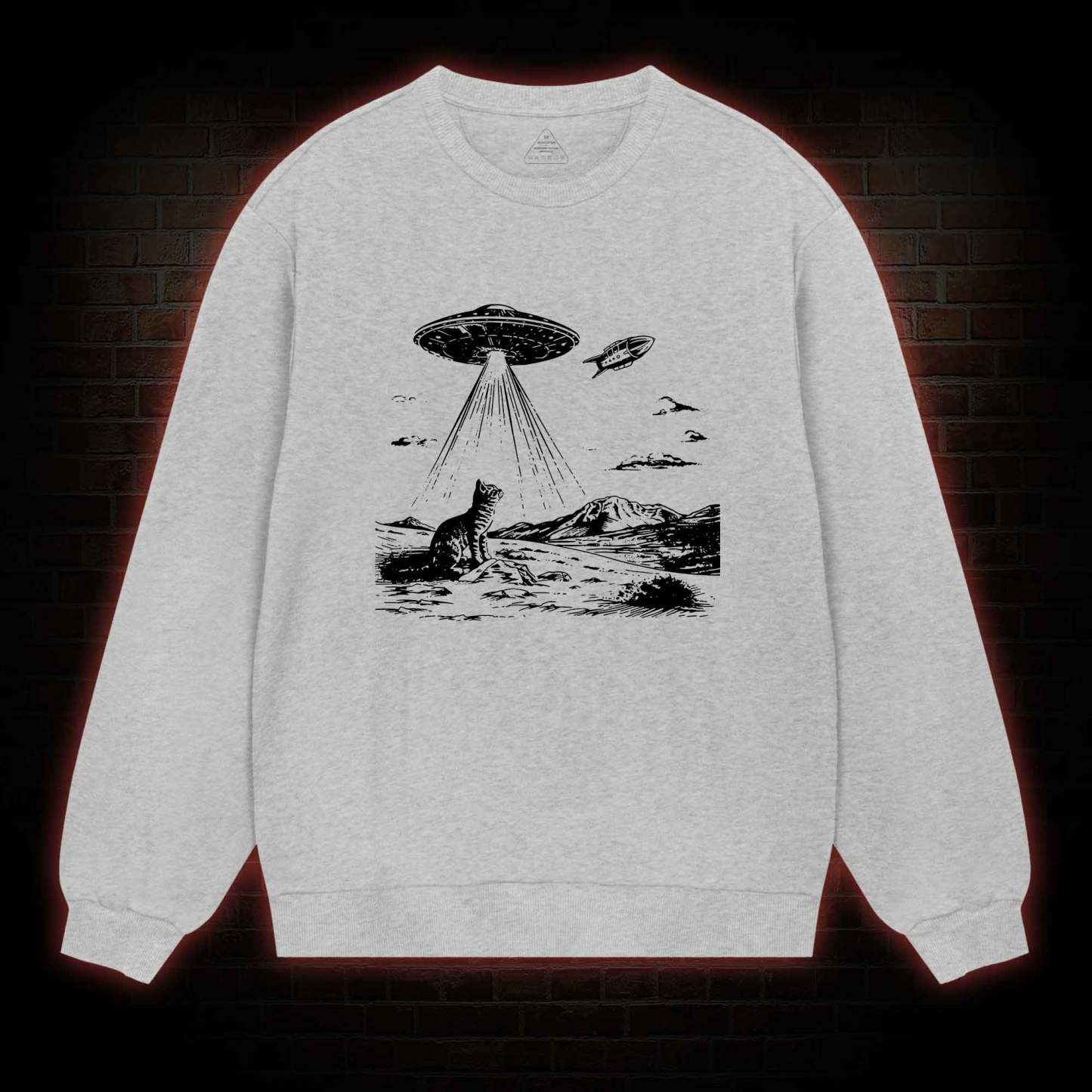 Ufo Cat Sweatshirt