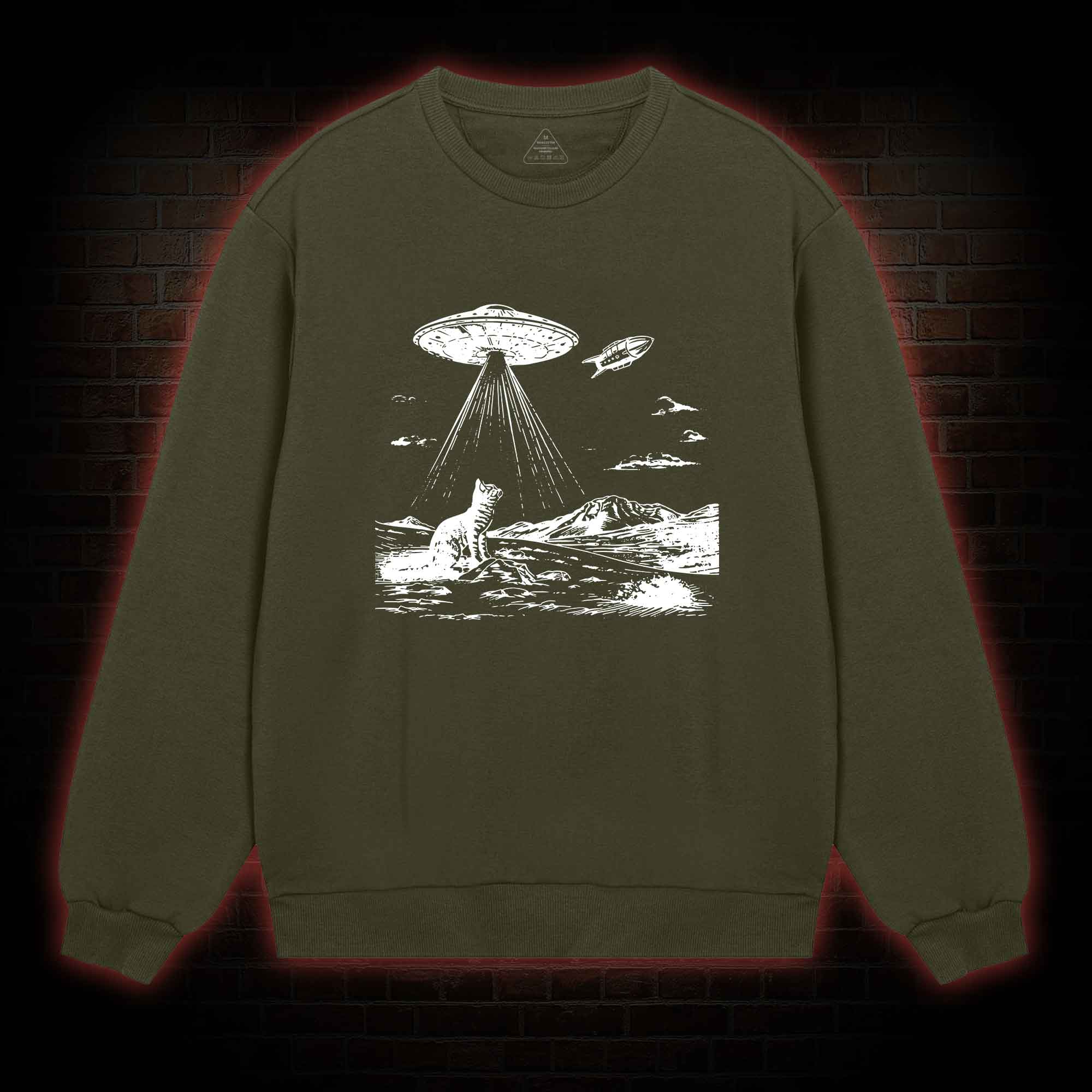 Ufo Cat Sweatshirt