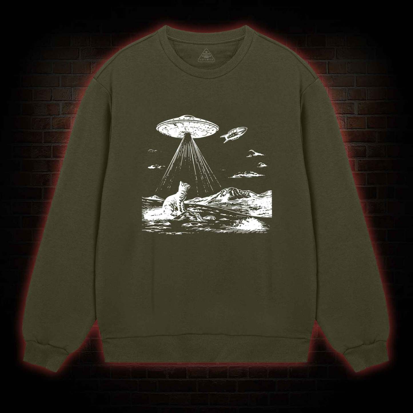 Ufo Cat Sweatshirt