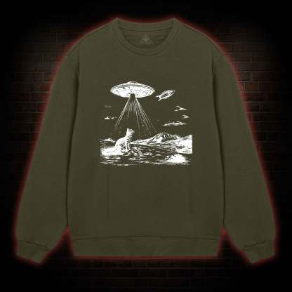 Ufo Cat Sweatshirt