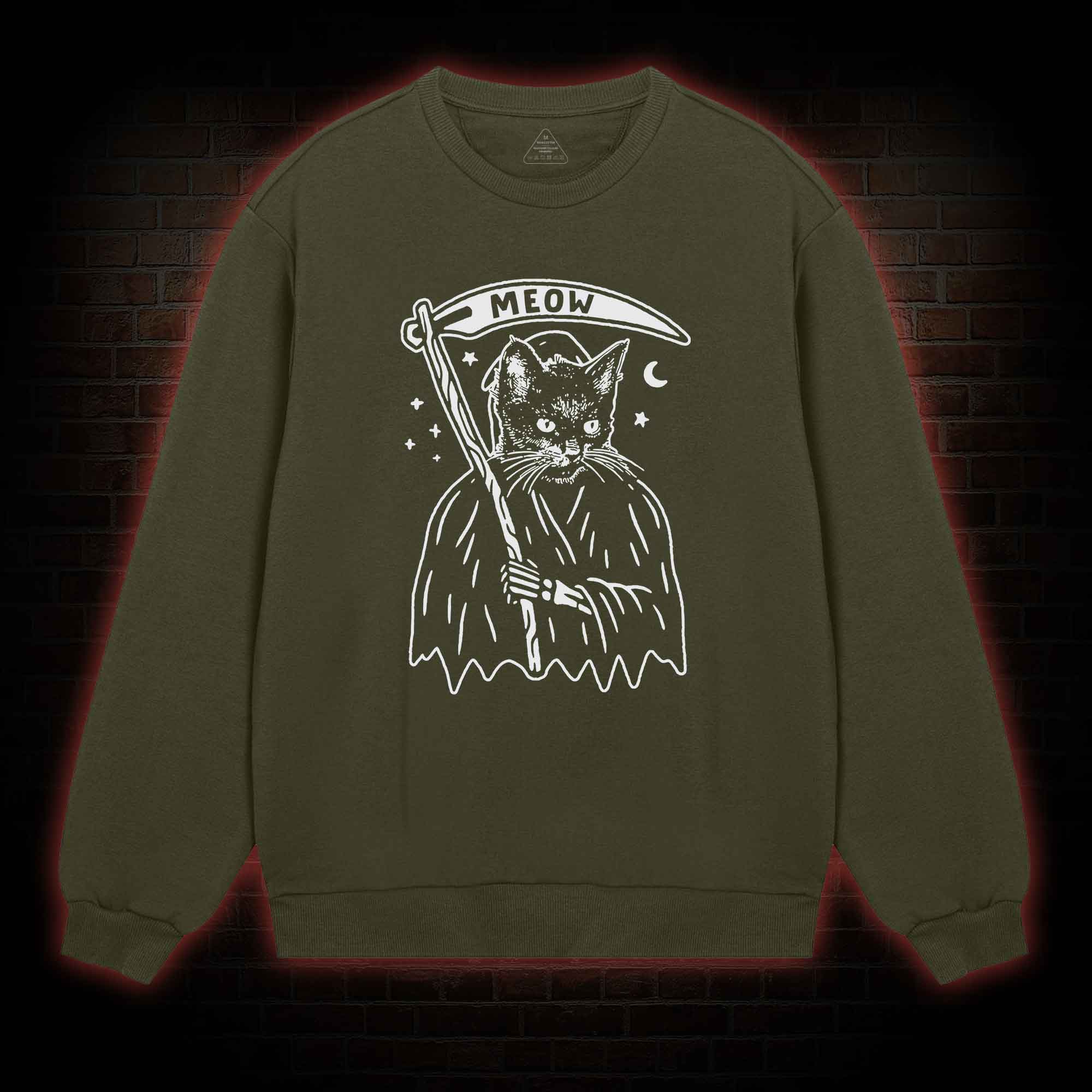 Death Meow Sweatshirt