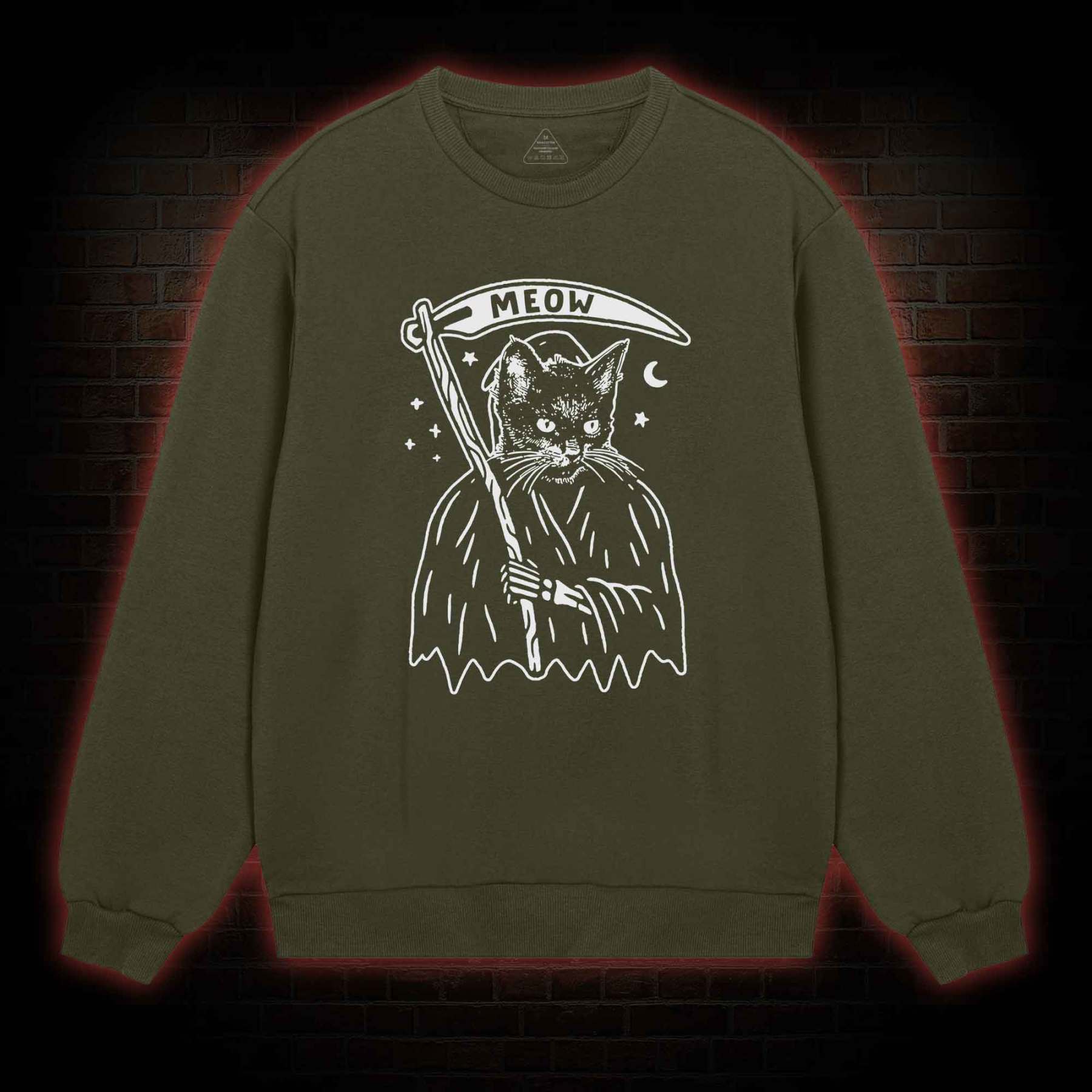 Death Meow Sweatshirt