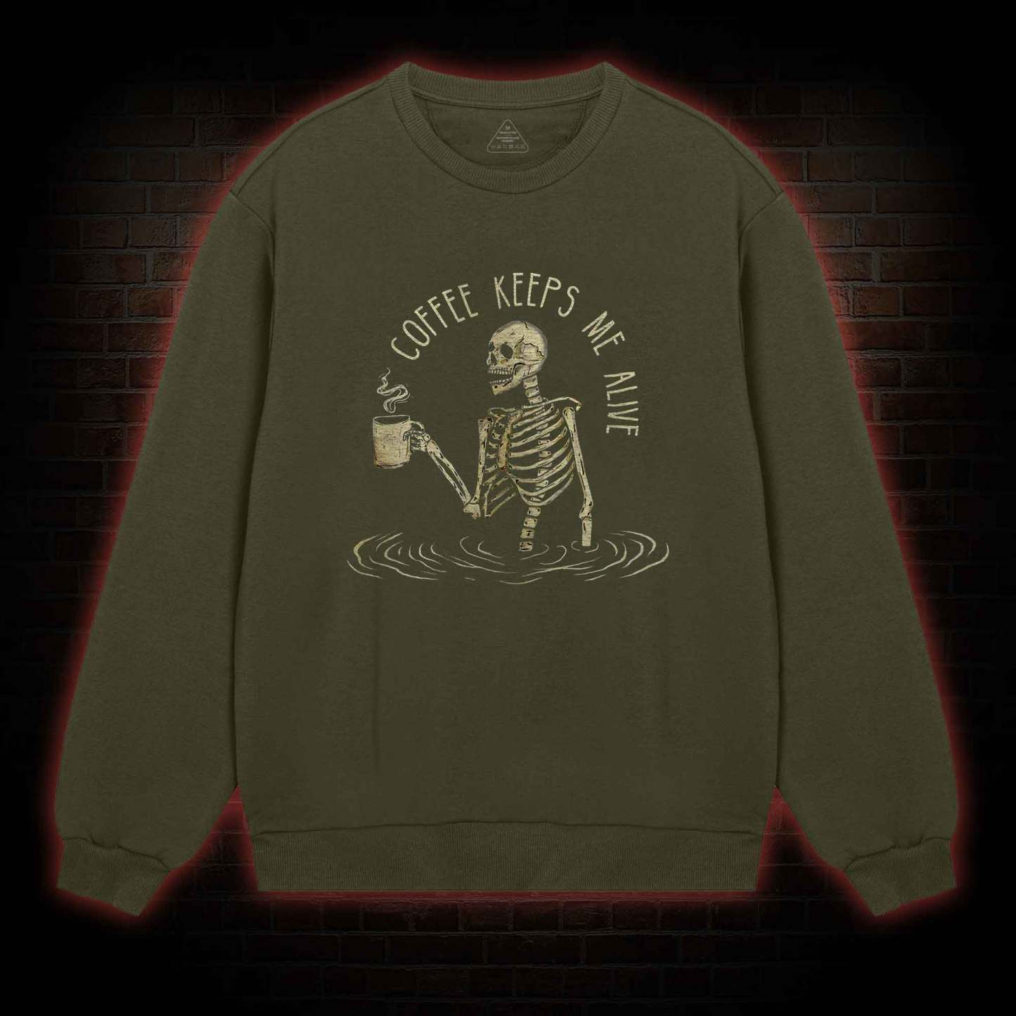 Coffee Keeps Me Alive Sweatshirt
