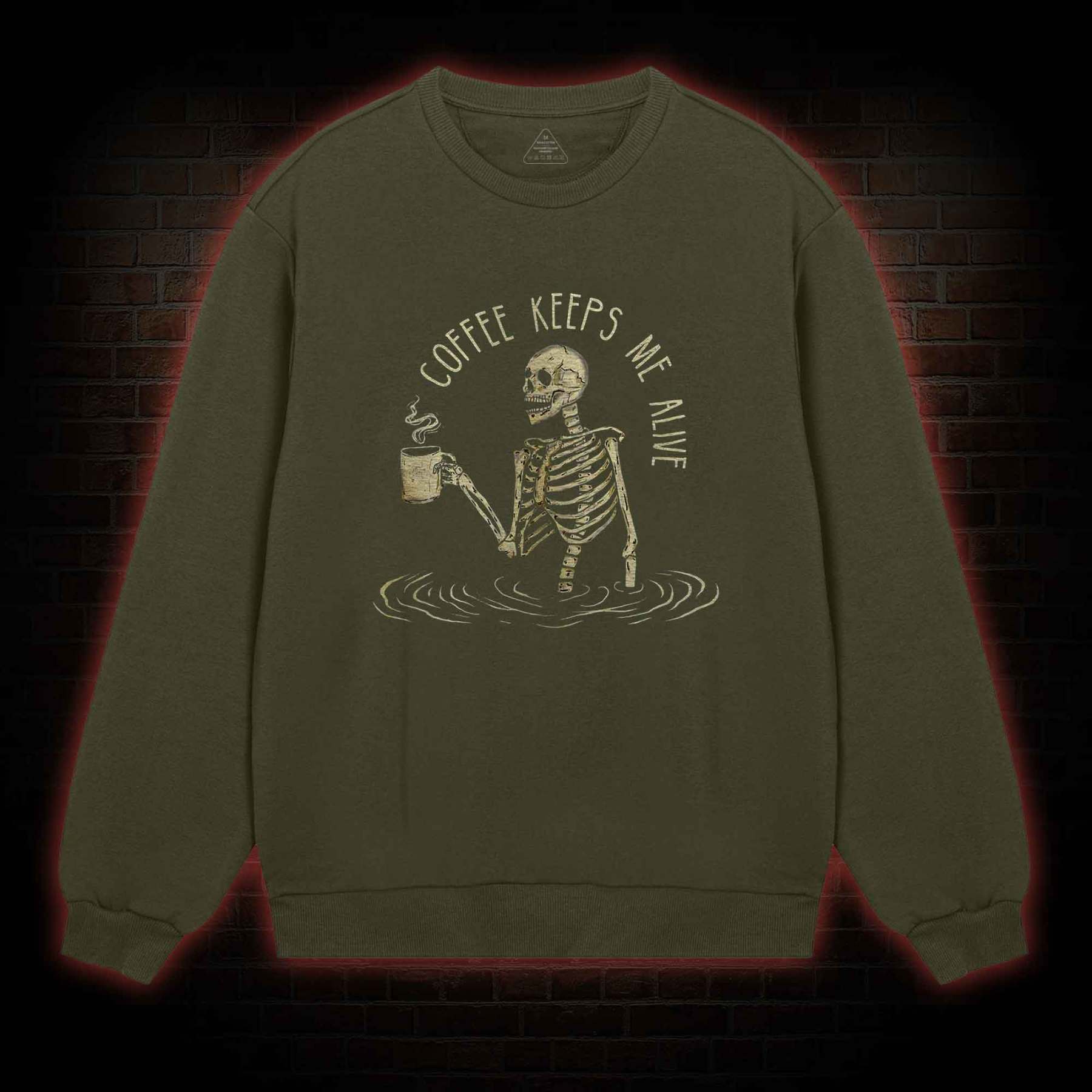 Coffee Keeps Me Alive Sweatshirt
