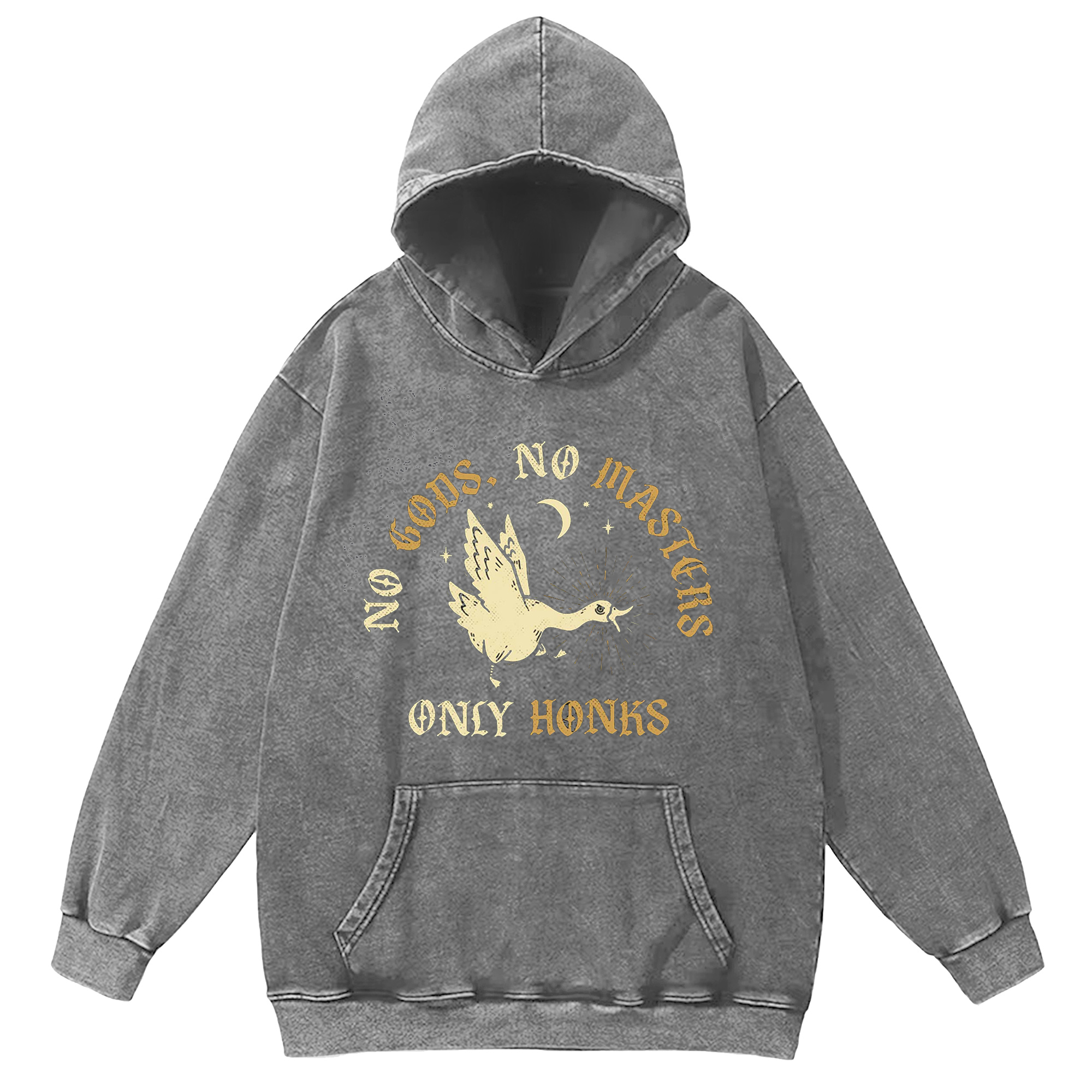 No Gods No Masters Washed Hoodie