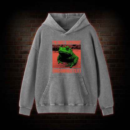 I’m Built Different Washed Hoodie