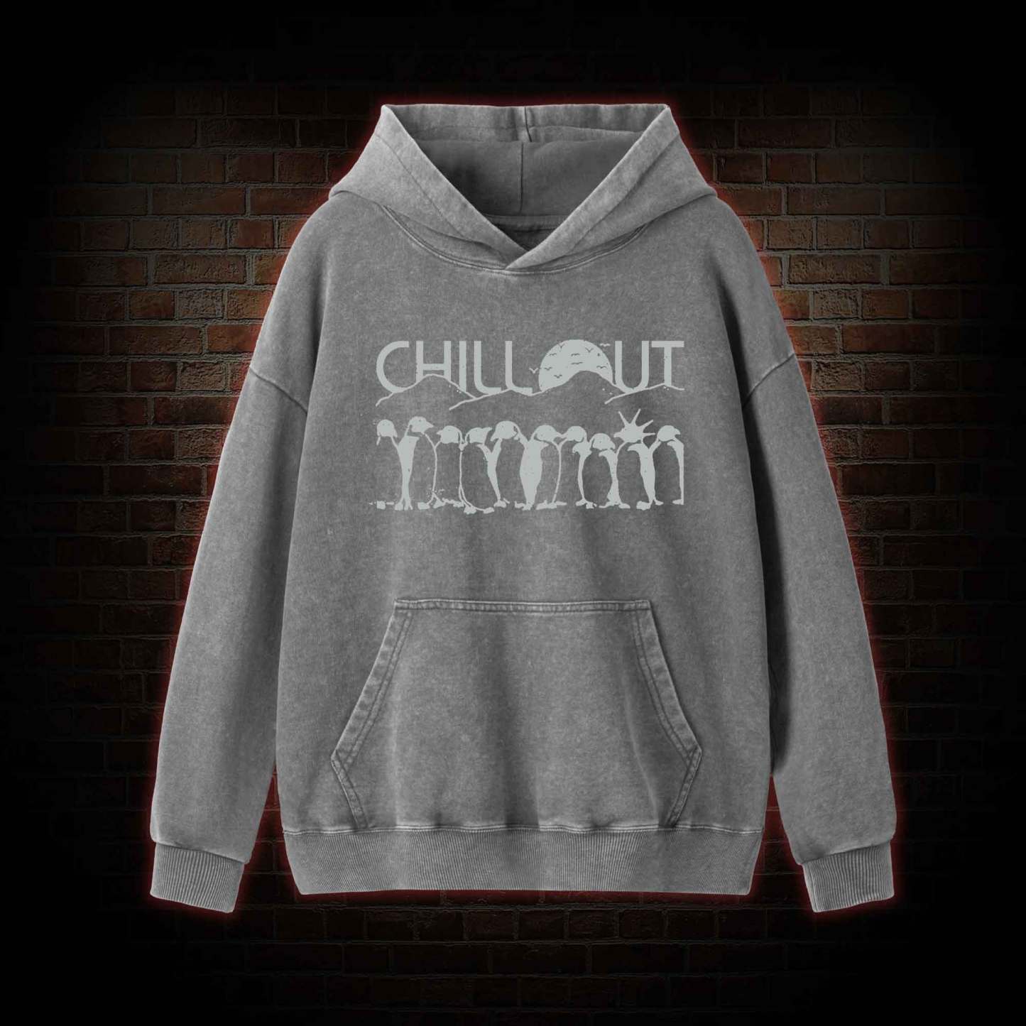 Chill Out Washed Hoodie