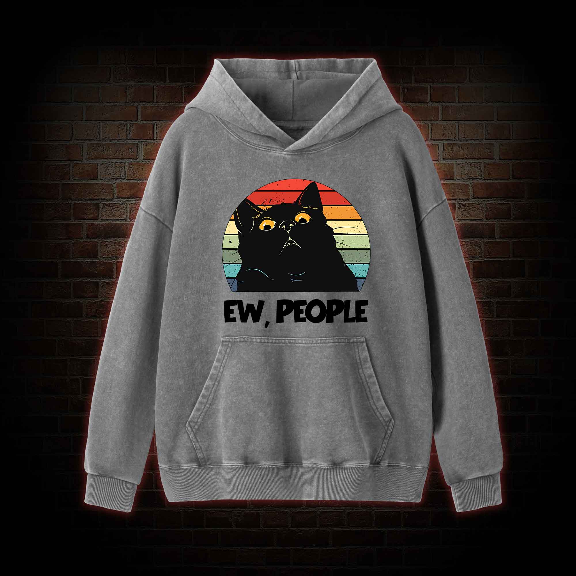 Ew People Washed Hoodie
