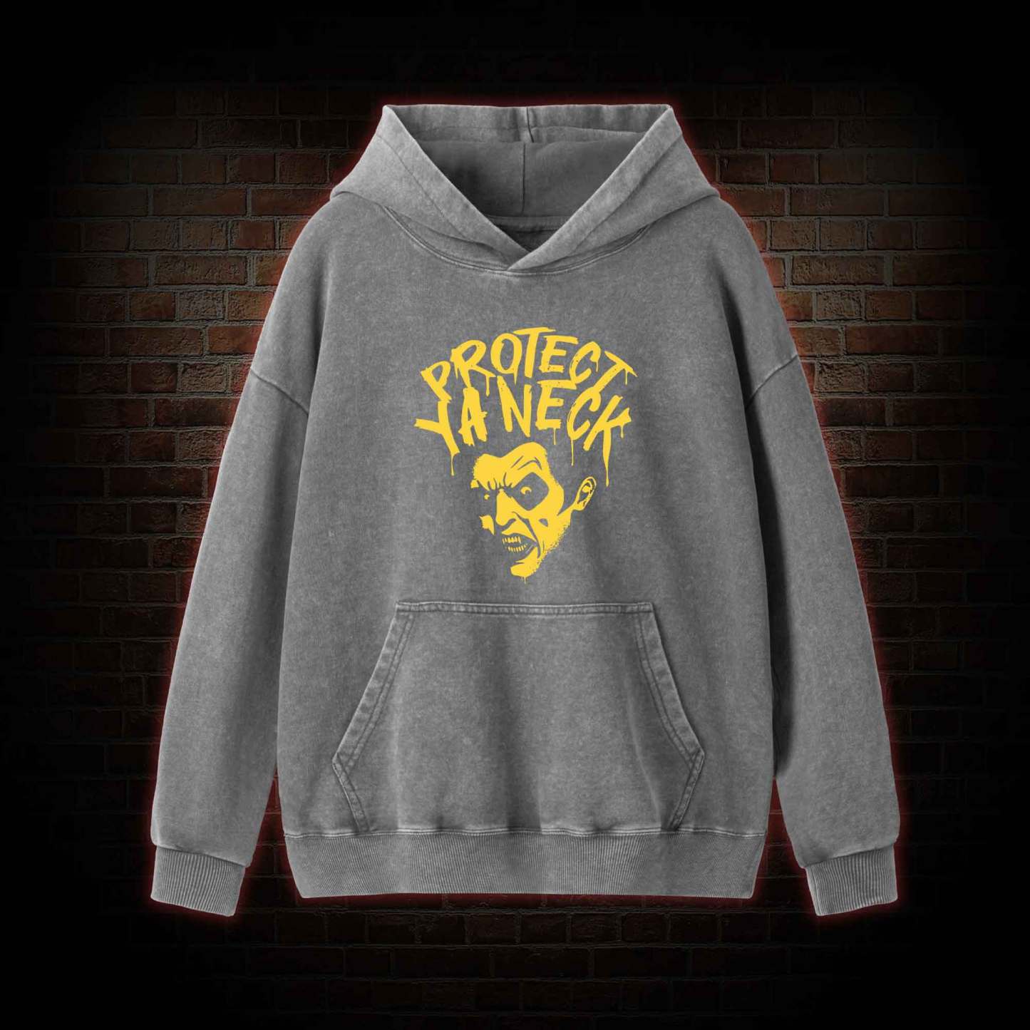 Protect Ya Neck Washed Hoodie
