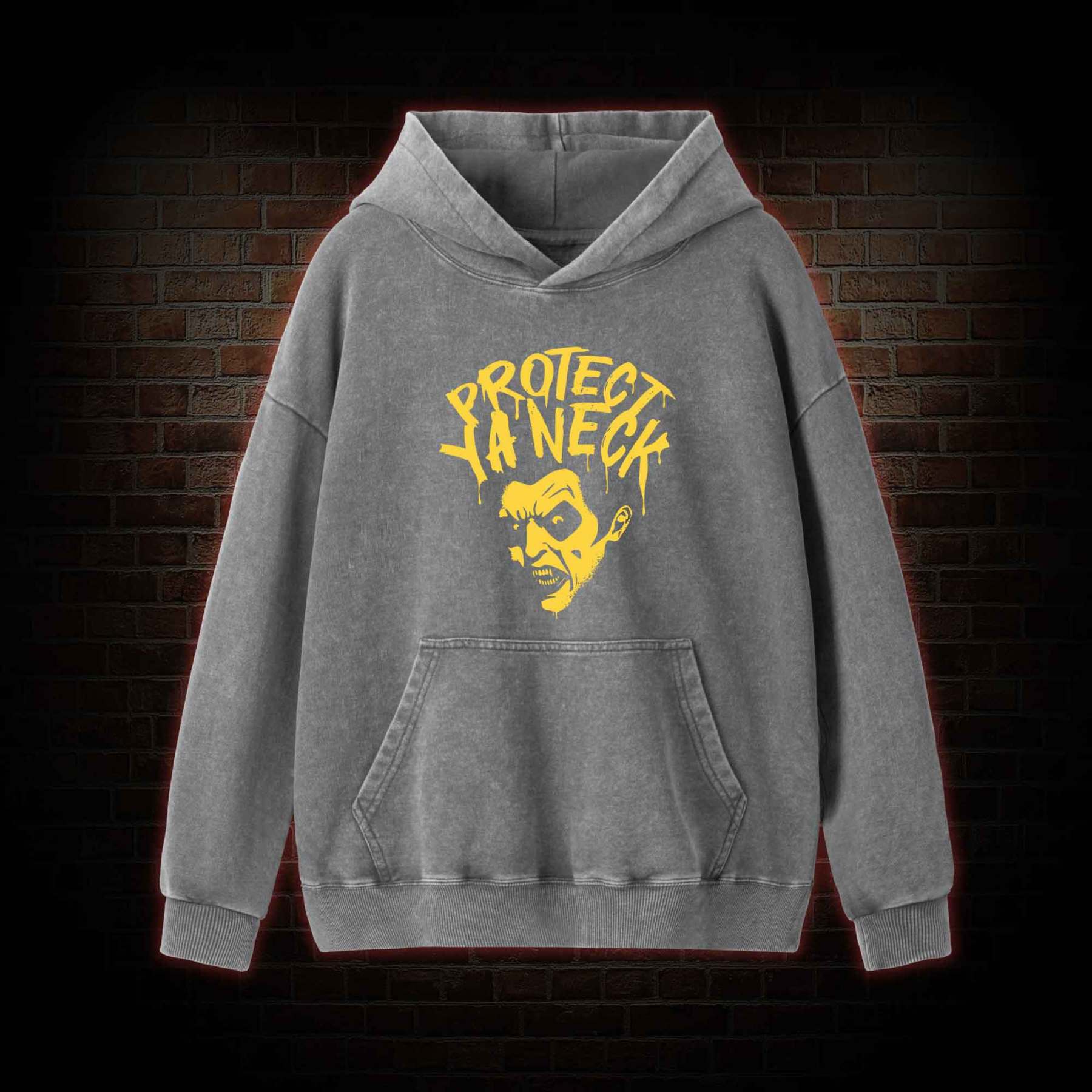Protect Ya Neck Washed Hoodie