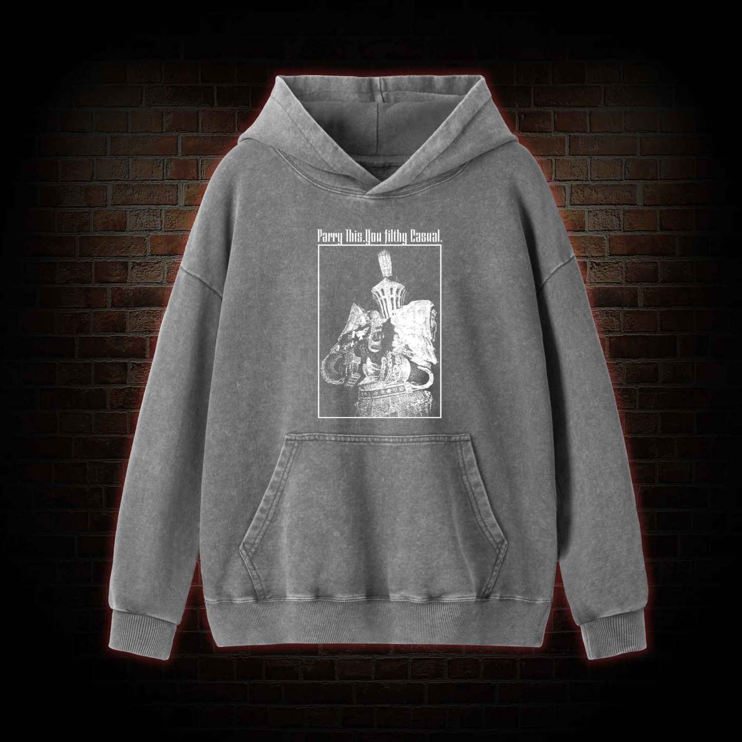 Parry This You Filthy Casual Washed Hoodie