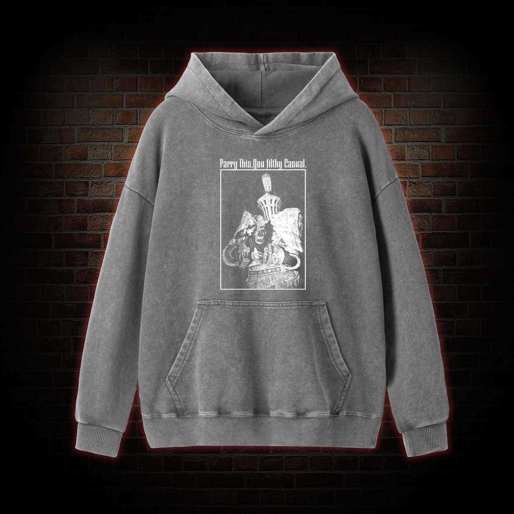 Parry This You Filthy Casual Washed Hoodie