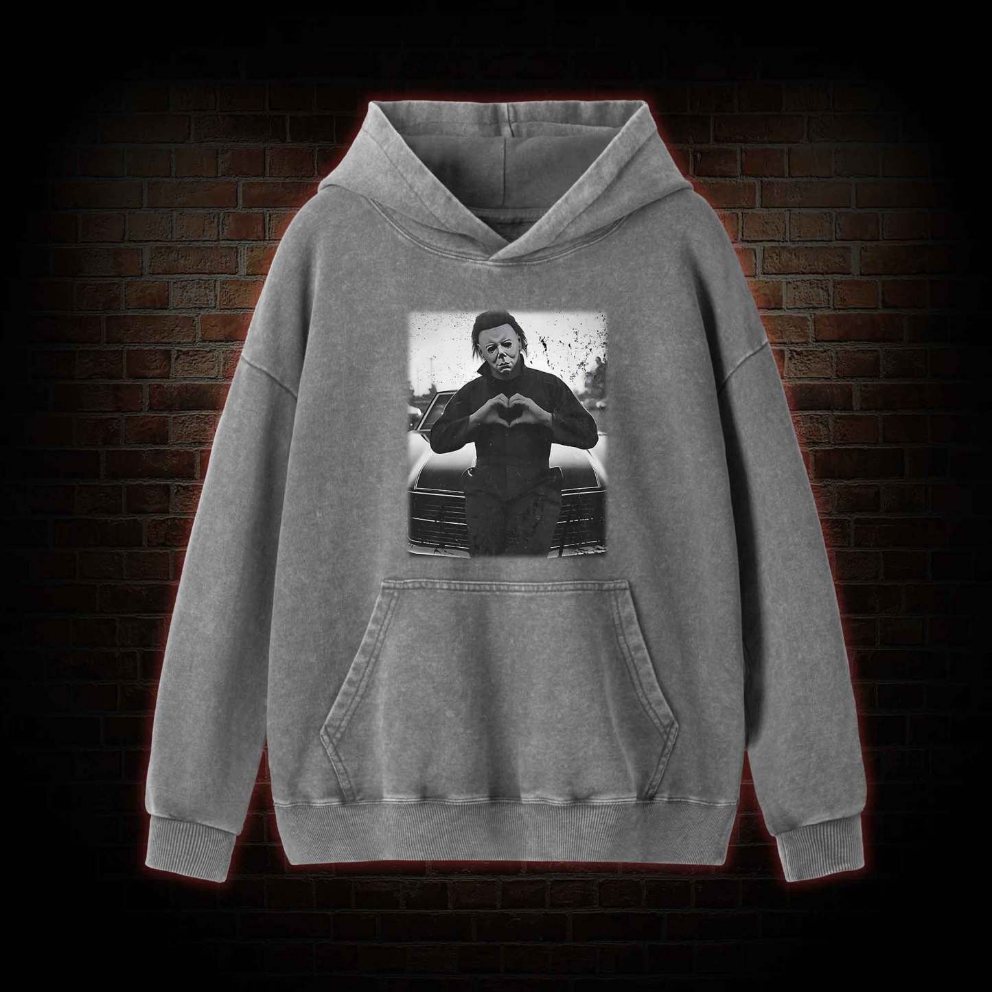 You can't Kill the Boogeyman! Washed Hoodie