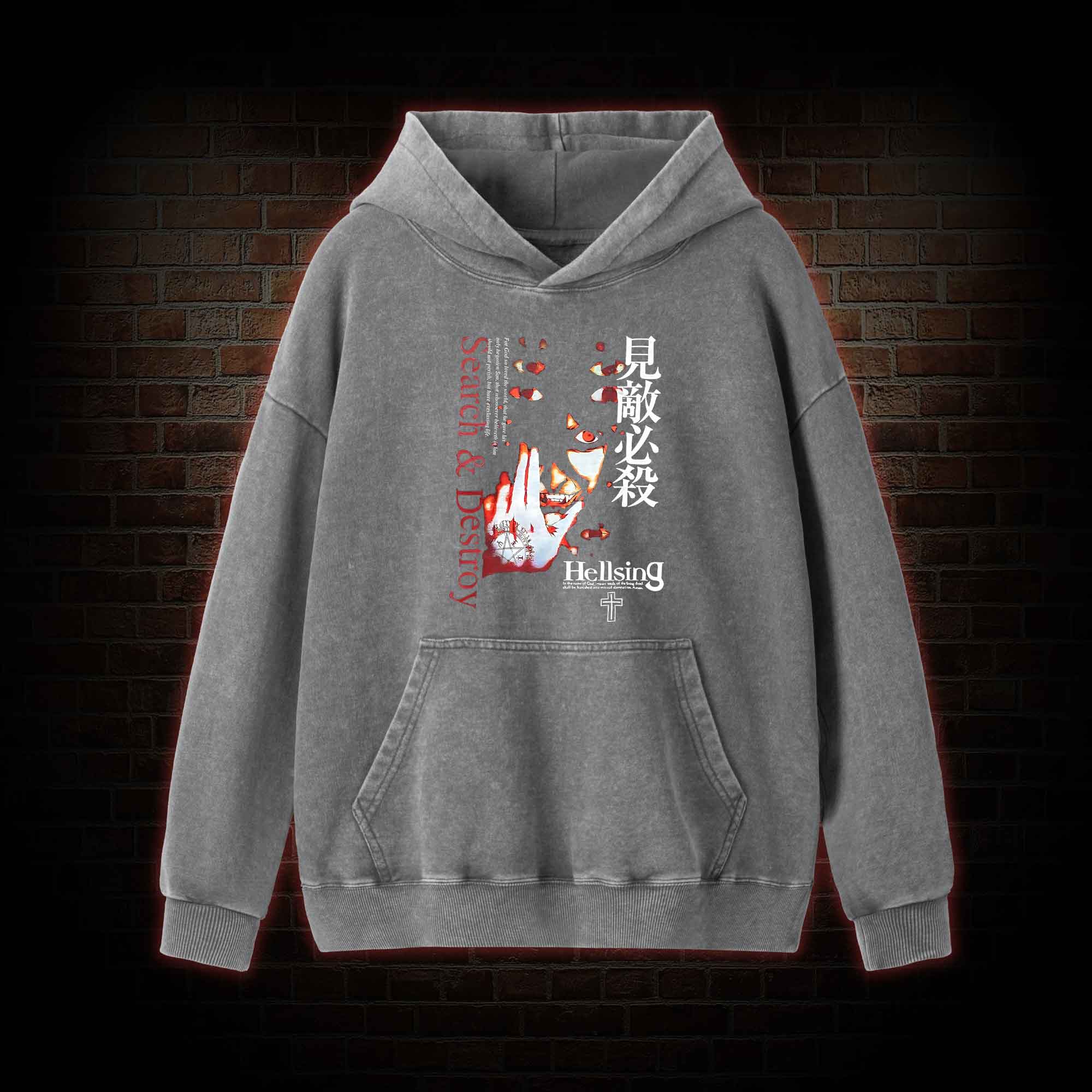Search&Destroy Washed Hoodie