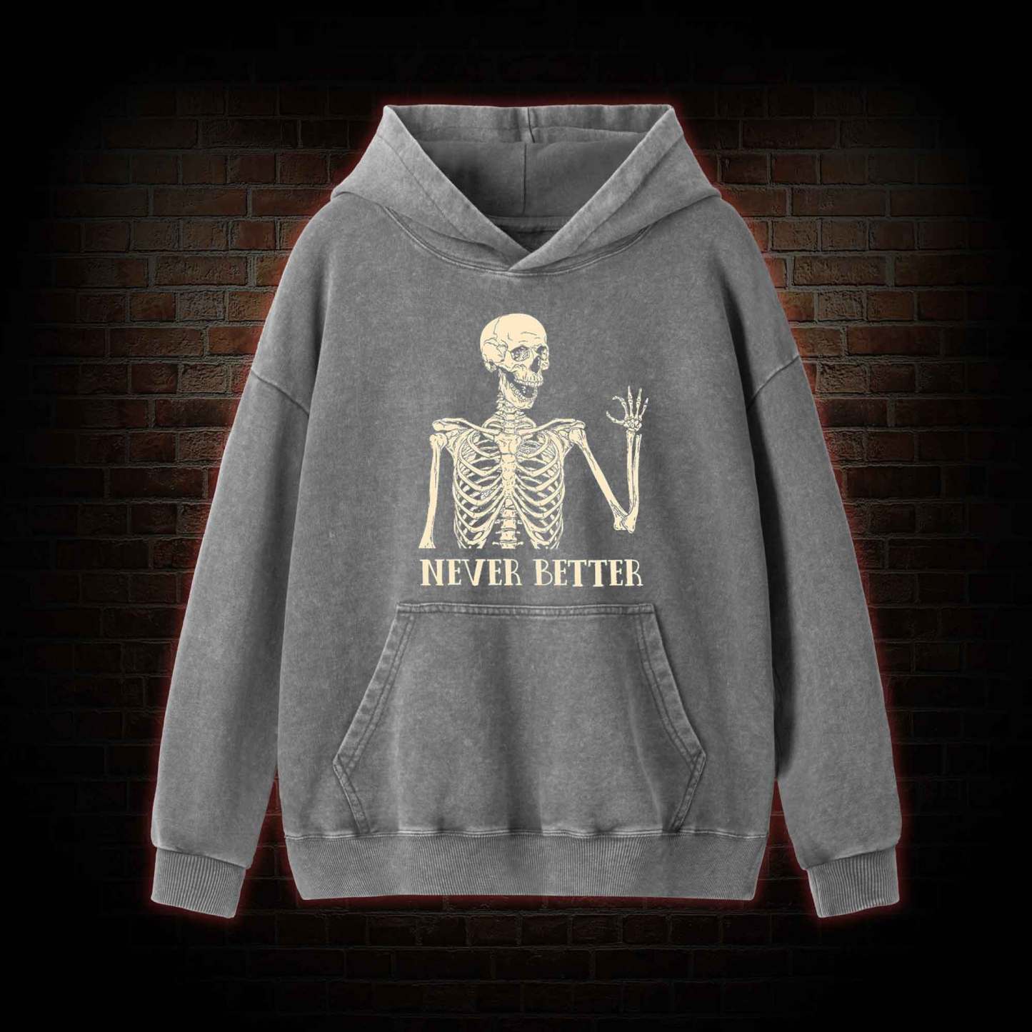 Never Better Washed Hoodie