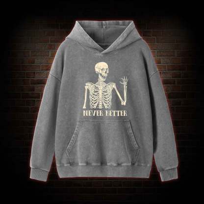 Never Better Washed Hoodie