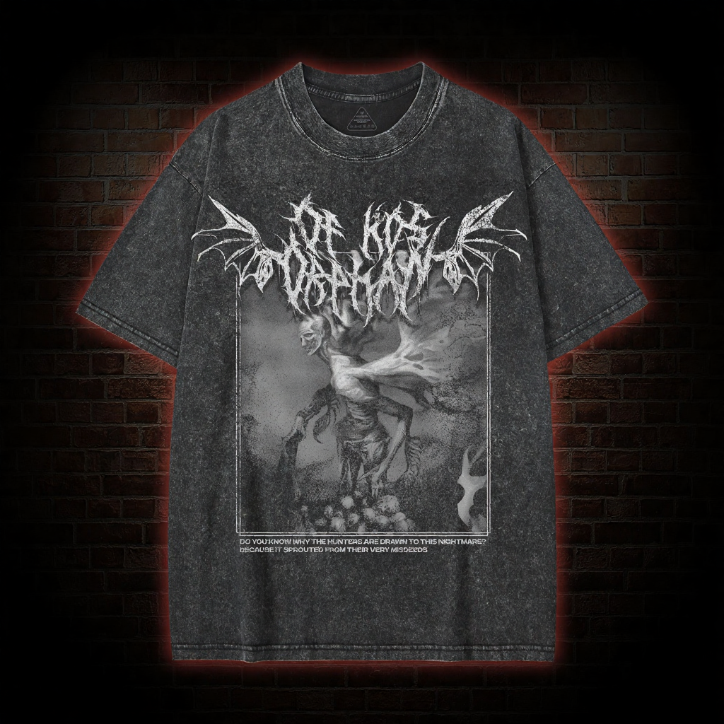 Mercy for the Poor Wizened Child Washed T-shirt