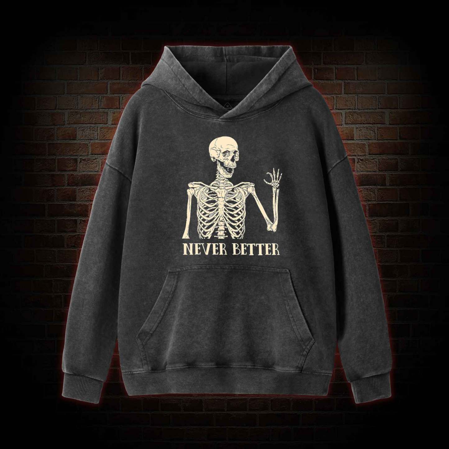 Never Better Washed Hoodie