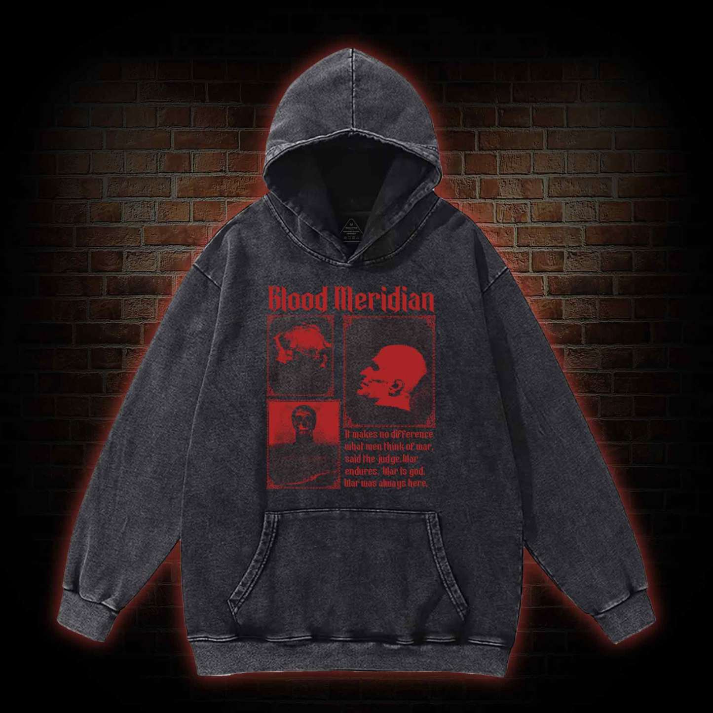 Blood Meridian Vintage Washed Hoodie