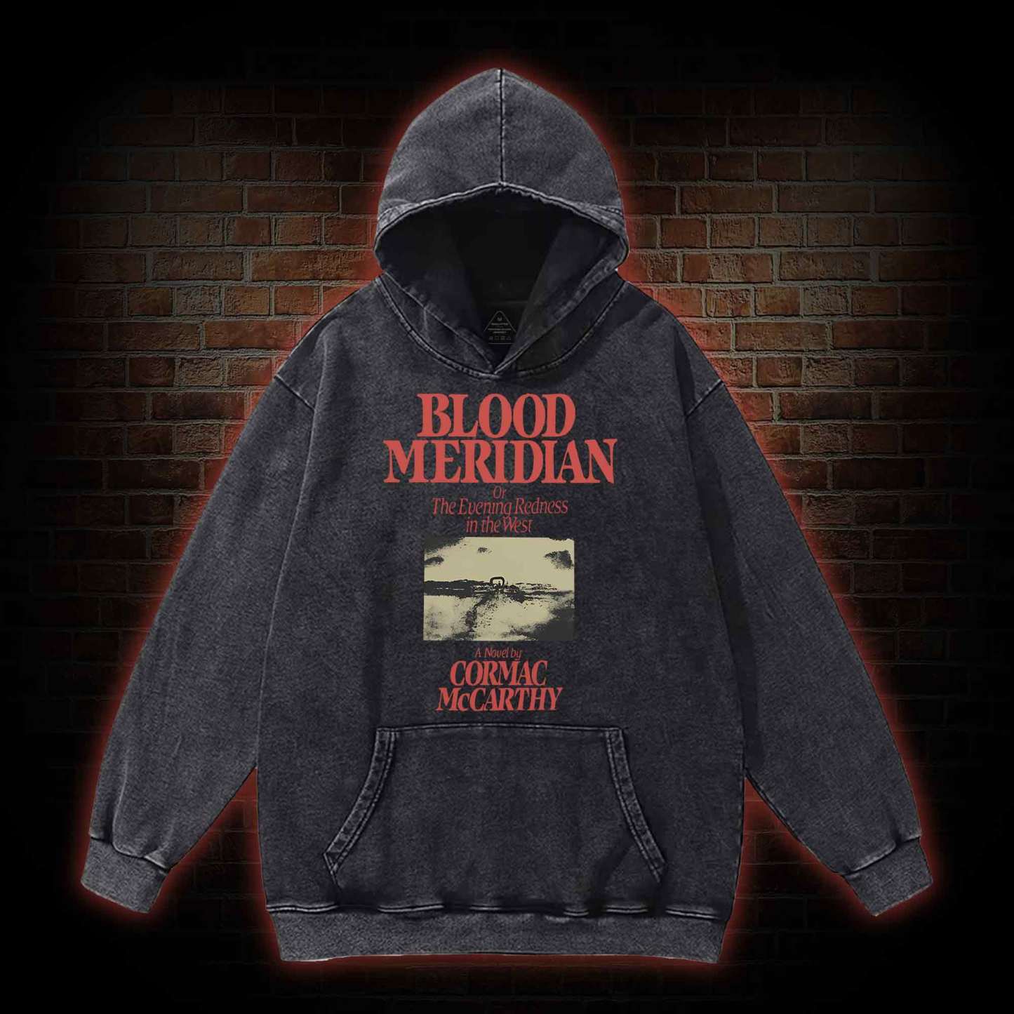 Blood Meridian Retro Washed Hoodie