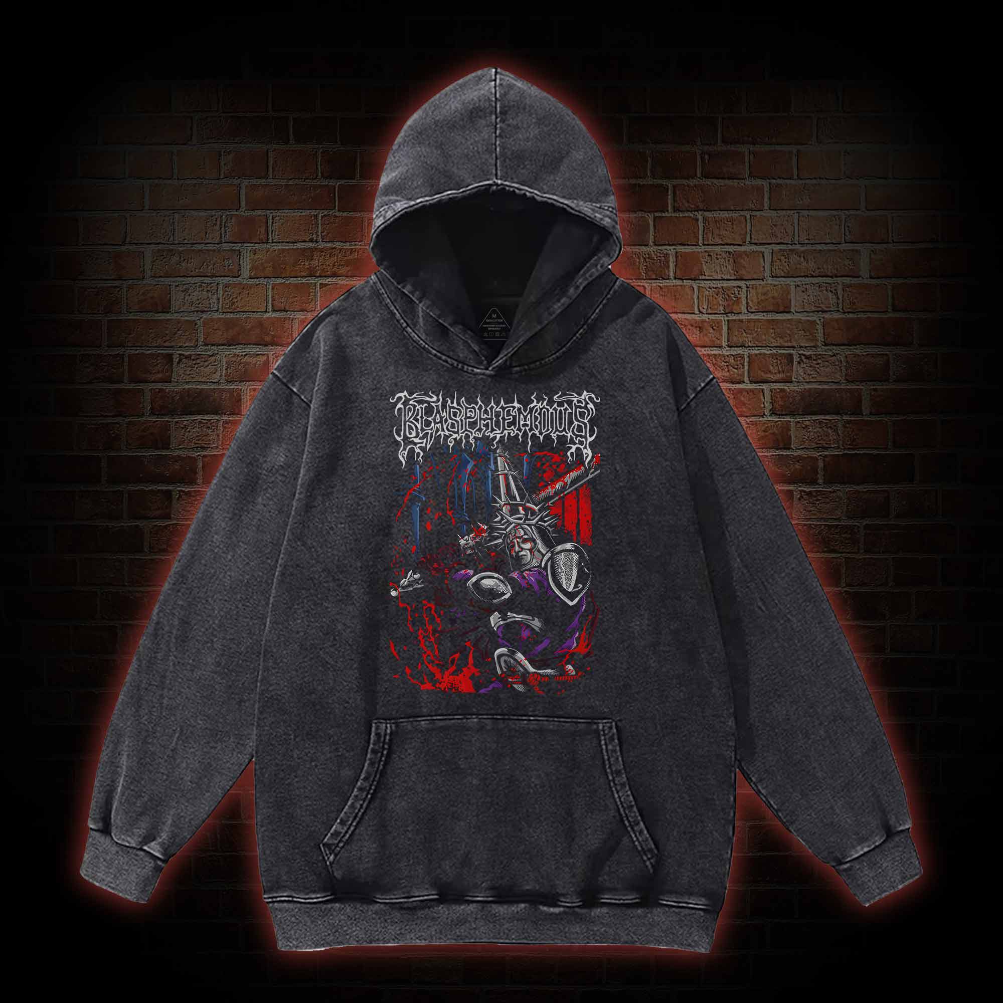 The Confessor Washed Hoodie
