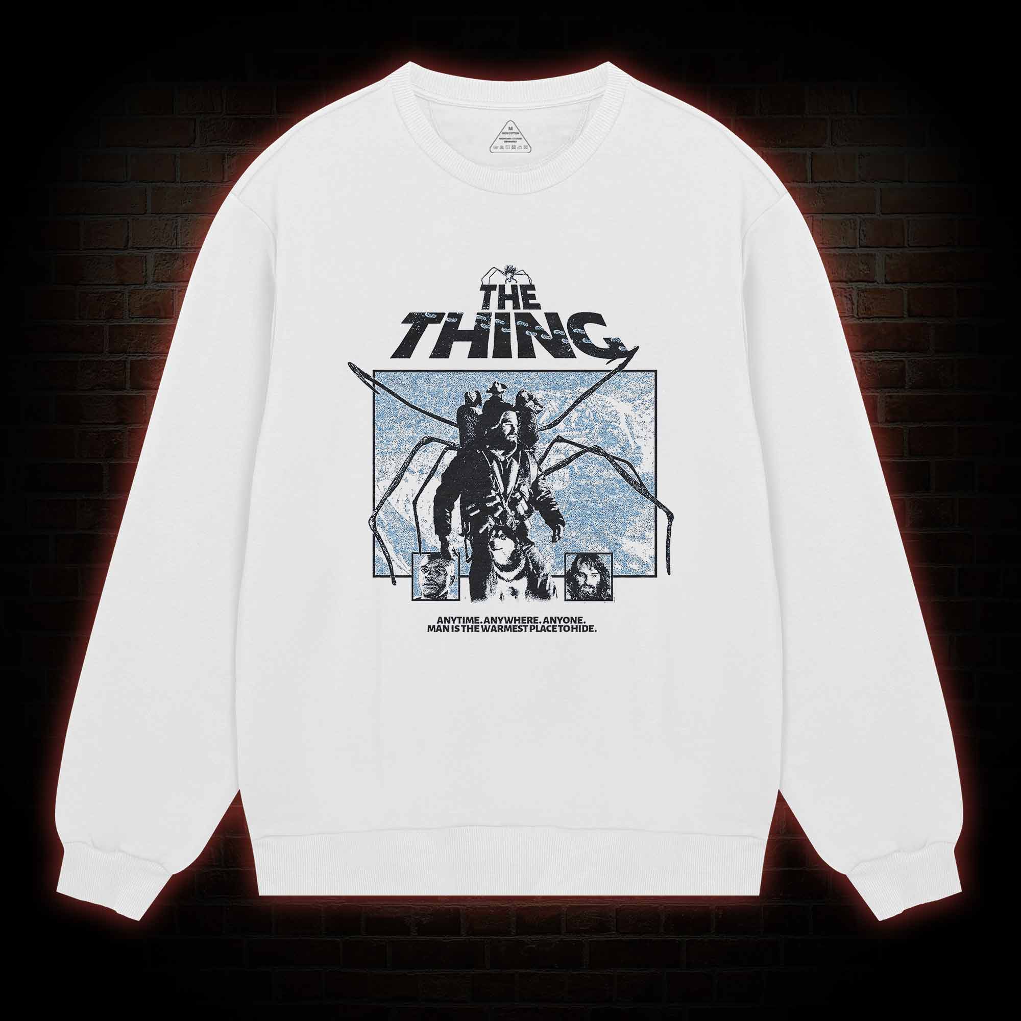 Man Is The Warmest Place To Hide Sweatshirt