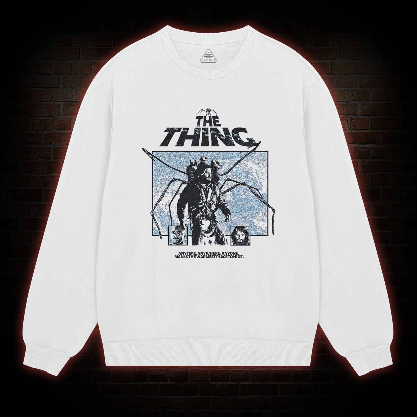 Man Is The Warmest Place To Hide Sweatshirt